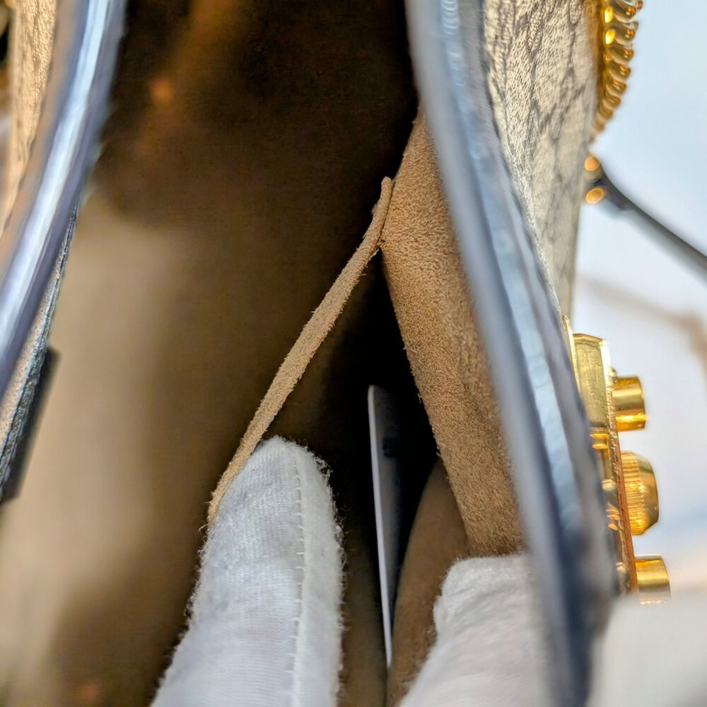 Gucci GG Supreme Padlock Large Tote Bag - Picture 12 of 16